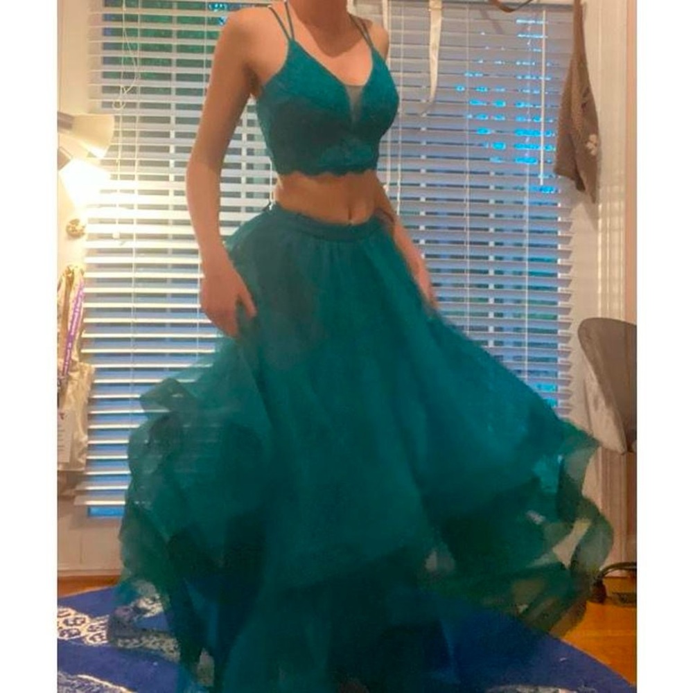 Gorgeous Aquamarine Prom Dress